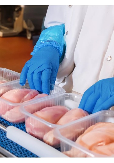 Avıora Nitril Eldiven High Risk Boyut Xl, Mavi 233334720