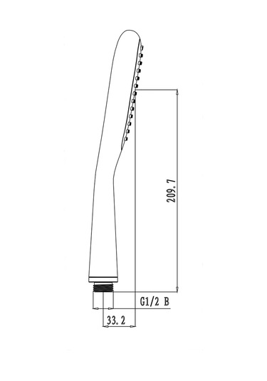 Lemark Lma Lm0411c 1 Fonksiyonlu Duş Başlığı 207448573 Krom
