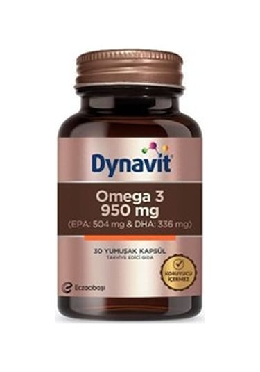 Dynavit Omega 3 950 MG Balık Yağı 30 Kapsül