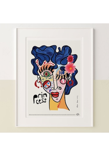 Ekin Anıl - Princess Poster 50x70cm