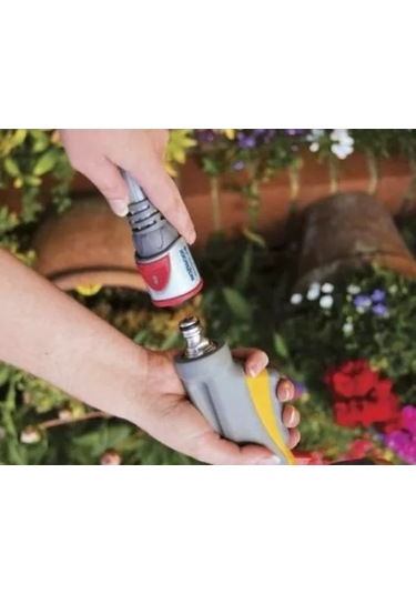 Hozelock 2045H Metal Pro Hortum Bağlantısı Stoplu 3/4"