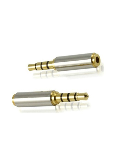 Sones 10 Adet 2.5 Dört Seviyeli Devrimden 3.5 Dişi Adaptöre Cep Telefonu Kulaklık Adaptörü