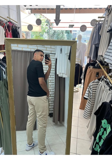 Tuba Toptaş Jogger Pantolon Bej
