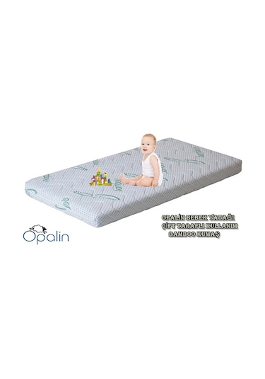 50 x 90 Opalin Bamboo Bebek Yatağı 50*90 Bebek Yatağı 10 Cm