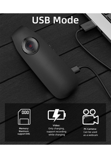 Youmex Taşınabilir Dijital Ses-video Kaydedici, 1080p Fhd Kalite, Hareket Algılama, 128gb Micro Sd Desteği, 3 Saat Kayıt Süresi, Windows/mac/linux Uyumlu