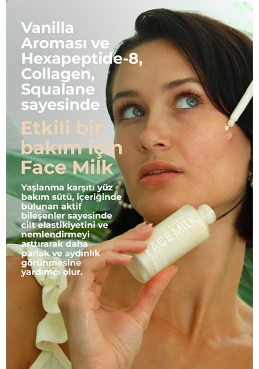 Vanilya Face Milk - , Besleyici Ve Işıldatan Yüz Sütü