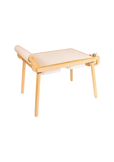 Woodnjoytoy Woodnjoy Masif Ağaç Aktivite & Çalışma Masası