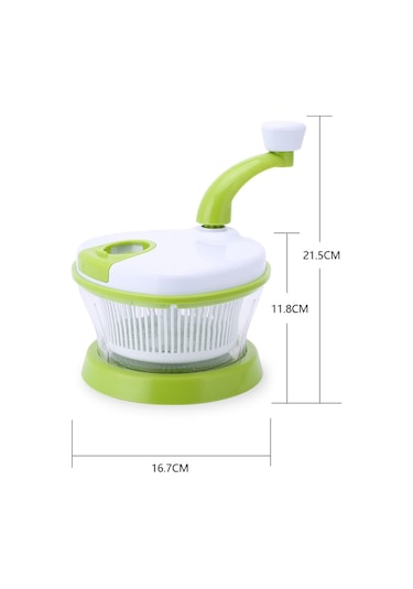 Homyl Manuel Mutfak Robotları El Kumandalı Gıda Parçalayıcı Yeşil