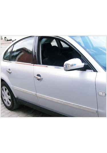Vw Passat 3B Krom Cam Çıtası 6 Prç. 1996-2005 Arası P. Çelik