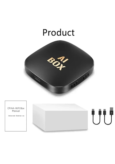 Akıllı Multimedya Kutusu Android 13 16gb Kablosuz Carplay Ai B...