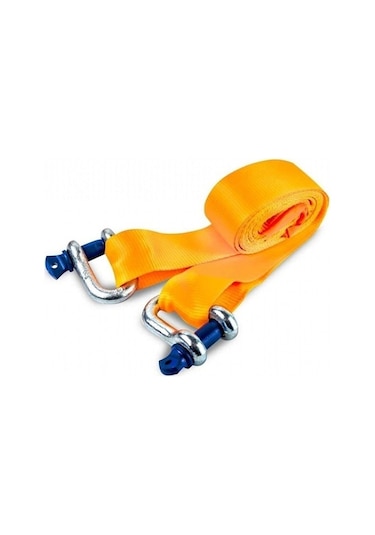 Kkdavm Çekme Halatı Lüx 3 Mt Çelik Uçlu 3 Ton Çeki Halatı