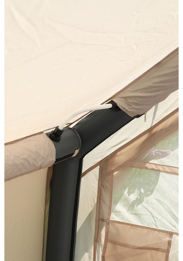 Şişme Kamp Çadırı 6-10 Kişilik Çadır Bej