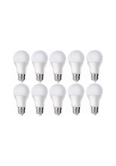 Noas Led Noas - 9w - Beyaz - E27 - 10lu - Tasarruflu Led Ampul