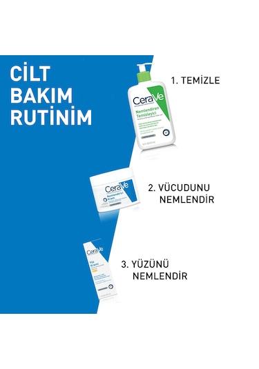 CeraVe Kuru ve Çok  Kuru Ciltler İçin Nemlendirici Krem 340 G