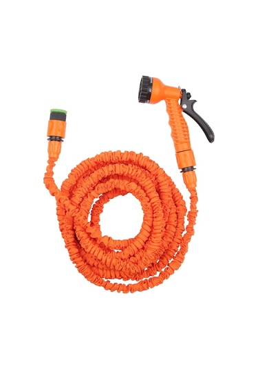 Besthome1 Genişleyici Bahçe Hortumu - 7 Fonksiyonlu Püskürtme Başlığı, 125ft/38m Yüksek Basınçlı Esnek Hortum