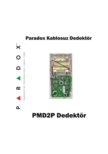Paradox Kablosuz Hareket Dedektörü (Paradox Pmd2P)