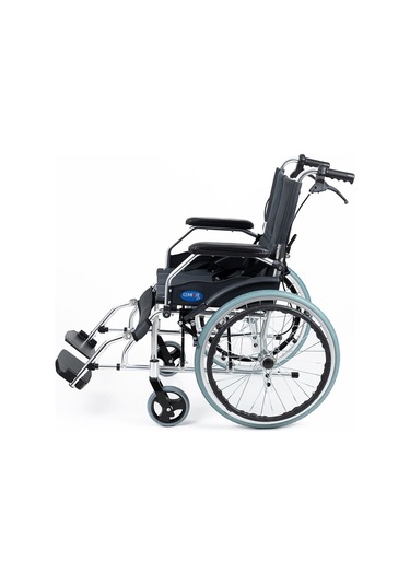 Ky863laj A20 Alüminyum Özellikli Refakatçı Frenli Hafif Tekerlekli Sandalye