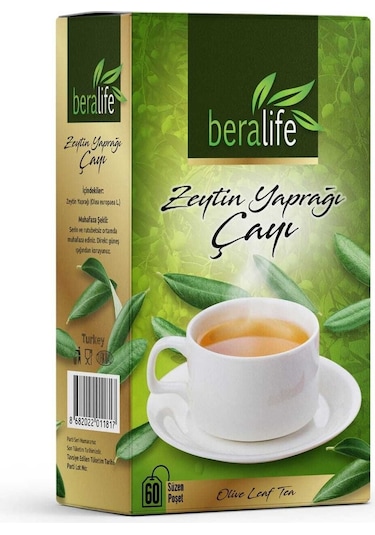 Beralife Süzen Poşet Zeytin Yaprağı Çayı 60'lı