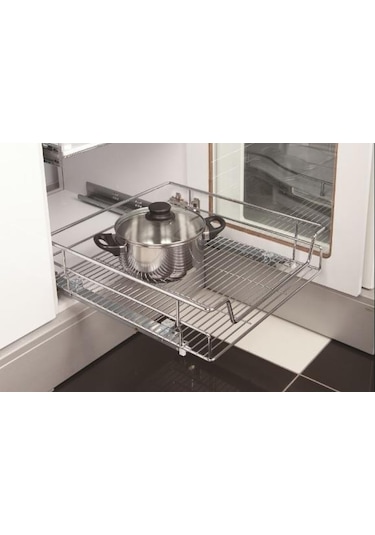 Tekdekoryapı Bağımsız Tandem Frenli Raylı Tel Çekmece Sepeti