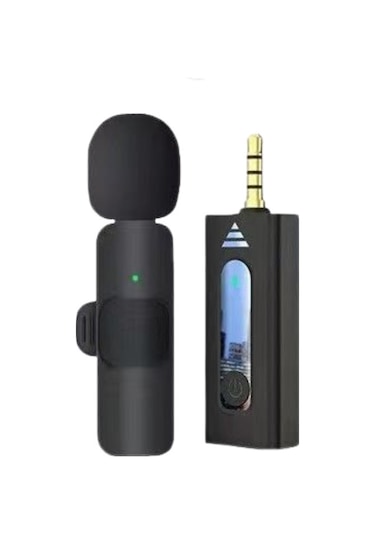 Yaleker K35 Kablosuz Yaka Mikrofonu - Gürültü Azaltma Özelliği, 3.5mm Alıcı Ve Tekli Bağlantı