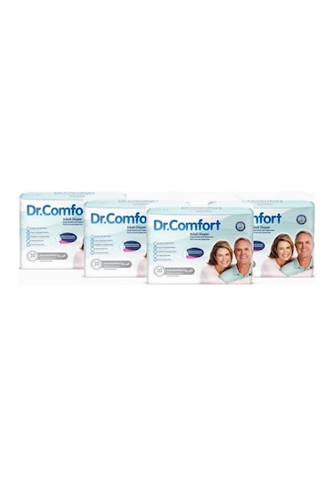 Dr. Comfort Yetişkin Bel Bantlı Hasta Bezi XL 120'li