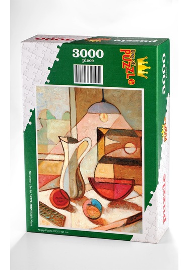 King Of Puzzle Kübik Masa Ahşap Puzzle 3000 Parça