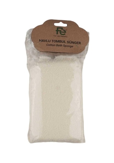 Fe Fefu016 Spa Sisal Banyo Havlu Tombul Sünger Bej
