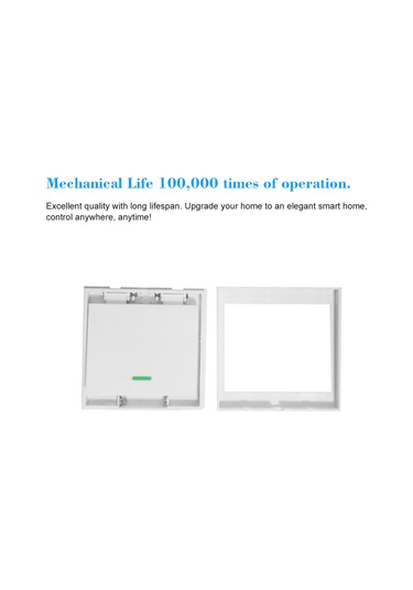 Moveevo 433mhz Rf Duvar Panelli Kablosuz Uzaktan Kumanda Vericisi - Akıllı Ev Çözümü