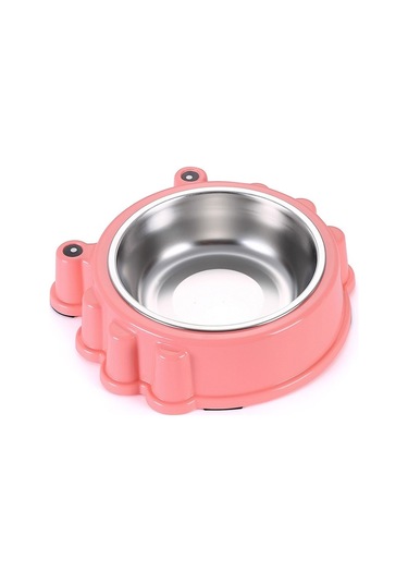 Cbtx Karikatür Hayvan Tipi Paslanmaz Çelik Pet Köpek Tek Kase