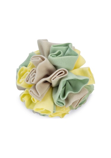 Beeztees Köpek Ödül Saklama Oyuncağı, Top, Polar, Gri/yeşil, 13cm