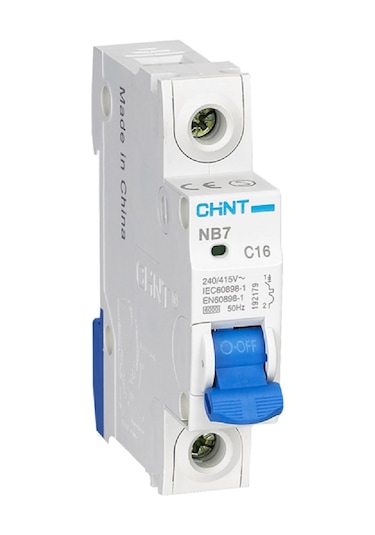 Chint Nb7-b20 ,b-20a/6ka,1-kutup, Ray Sigorta