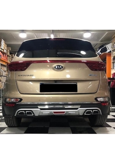 Autogp Kia Sportage Ön Ve Arka Koruma Difüzör 2019+ Makyajlı Agp-grd-2699