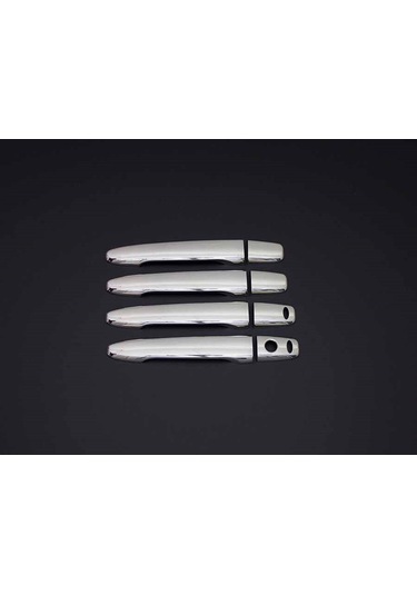 Omsa Citroen C-crosser Krom Kapı Kolu 8 Parça Tek Delikli Çift Sensörlü 2007-2012 Arası