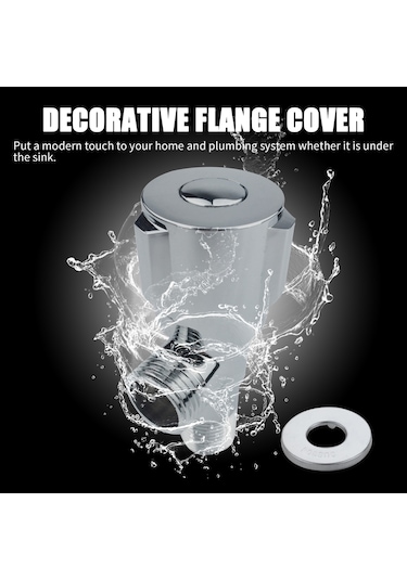 Yifomall Bakır Musluk Vana - Mutfak, Banyo, Tuvalet İçin Su Tasarruflu Hızlı Açma Kapama Vana Diğer