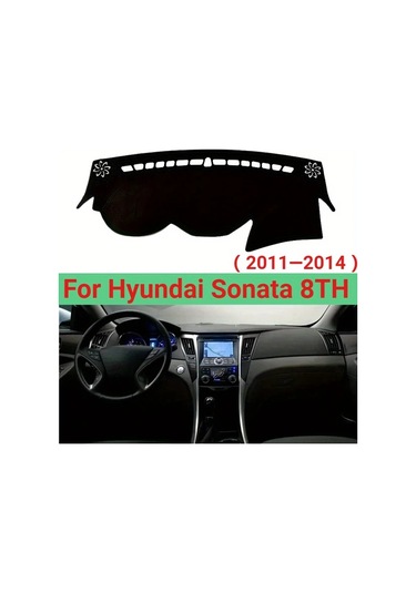 Xuweiwei Black-sonata 8th Hyundaı Sonata 8 2011-2014 Sol Koruma Panjur Güneşlik Premium Dashboard
