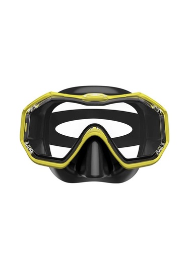 Zyzqstore Üç Camlı Panoramik Dalış Maskesi, Geniş Görüş, Yüksek Çok Renkli, İstenen Renk, Boyut, Tüm Denizcilik Hayatında Çok Renkli