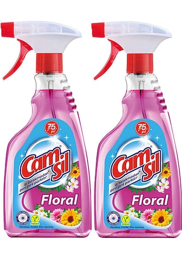 Camsil Floral Cam Temizleyici 2 x 750 ML