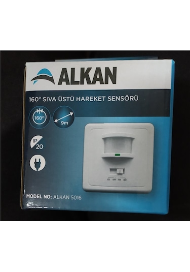 Anahtar Tip Sıva Altı Sensör 160 Derece