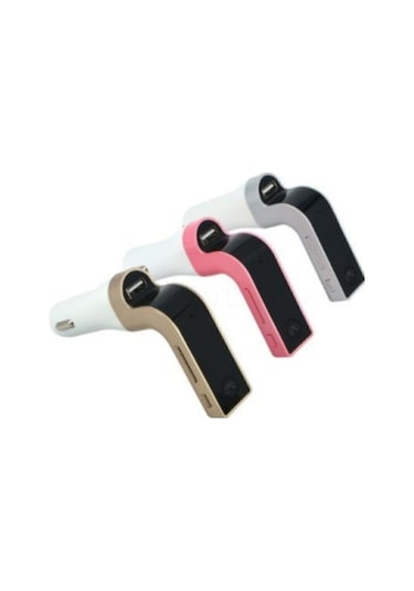Bluetooth Araç Kiti Car-g7 Fm Usb Girişli Transmitter Carg7