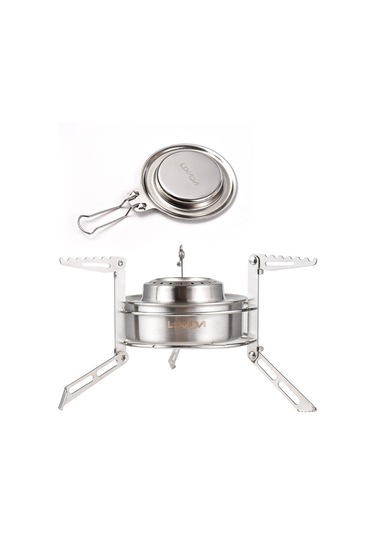 Lixada-120 Ml Alkol Brülörlü Sırt Çantasıyla Soba Yangın-gümüş Gümüş