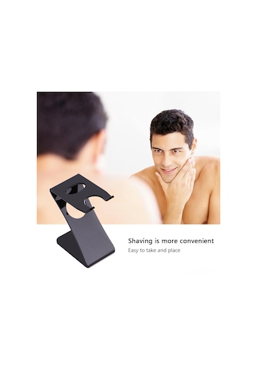 Geeroyoo "2'li Akrilik Tıraş Fırçası Ve Jilet Standı - Banyo Düzenleyici"