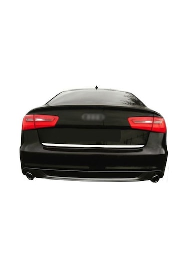 Audi A6 Krom Bagaj Alt Çıta Formlu 2011-2017 Arası Paslanmaz Çelik