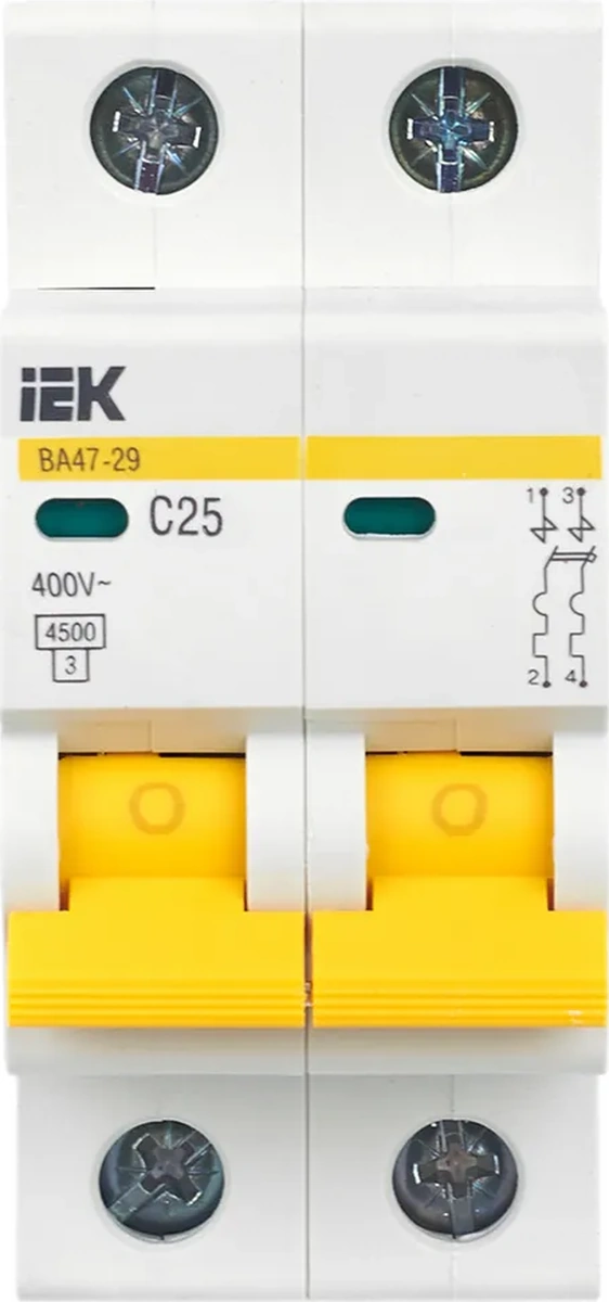 Iek 25a Va47-29 2p C Otomatik Şalter 66059403