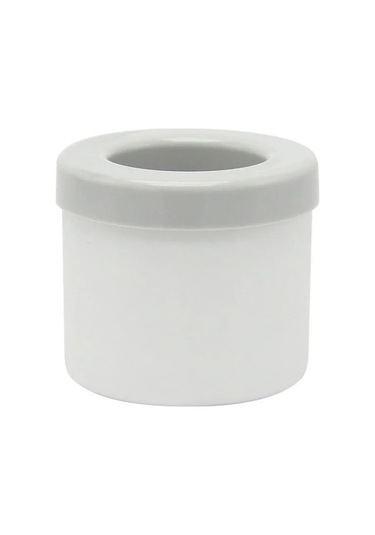 Silikon Buz Kovası Fincan Kalıbı Buz Küpleri Tepsisi Gıda Sınıfı Gri