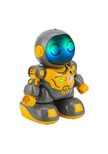 Pasifik Toys Uzaktan Kumandalı Işıklı Ve Müzikli Astronot Robot 1516c Gri - Sarı