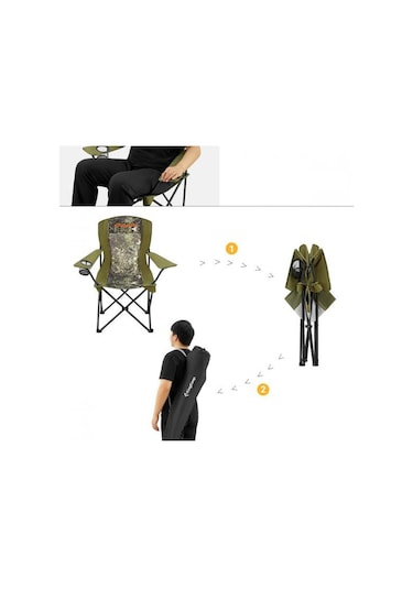 Kıngcamp Arm Quad Sandalye Yesıl Yeşil