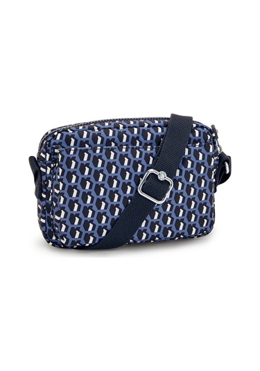 Kıplıng Abanu Küçük Boy Omuz Çantası Desenli 3d K Blue Desenli Çok Renkli
