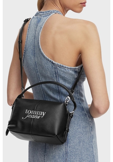 Tommy Jeans Bayan Çanta Aw0aw18470 Bds Siyah