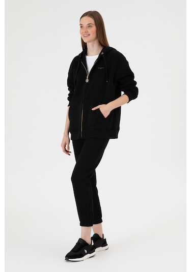 U.s. Polo Assn. Kadın Siyah Eşofman Altı 50313581-vr046 Siyah