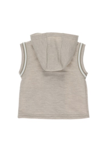 Panço Erkek Çocuk Kapüşonlu Yelek Bej 2311Bb23002-810 001